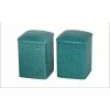 Cheapest ❤️ HiEnd Accents Savannah Savannah Salt & Pepper Shaker Set Taupe 🔥 -HiEnd Accents shop HiEnd Accents Savannah Salt 26 Pepper Set2C Turquoise