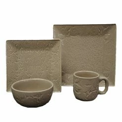 Brand new ⭐ HiEnd Accents Savannah Western Dinnerware & Canister Set, 24PC 🧨 -HiEnd Accents shop HiEnd Accents Savannah Western Dinnerware 26 Canister Set2C 24PC 4