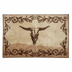 Deals ✔️ HiEnd Accents Scroll With Skull Rug , 24x36 - 24 X 36 😀