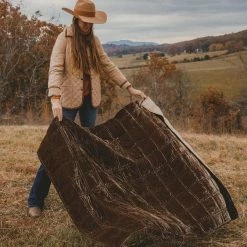 Outlet 🧨 HiEnd Accents Stella Faux Silk Velvet Double Box Stitch Throw, 50"x60" Green Ochre 🔥 -HiEnd Accents shop HiEnd Accents Stella Faux Silk Velvet Double Box Stitch Throw2C 5022x6022 11