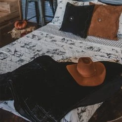 Outlet 🧨 HiEnd Accents Stella Faux Silk Velvet Double Box Stitch Throw, 50"x60" Green Ochre 🔥 -HiEnd Accents shop HiEnd Accents Stella Faux Silk Velvet Double Box Stitch Throw2C 5022x6022 3