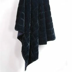 Outlet 🧨 HiEnd Accents Stella Faux Silk Velvet Double Box Stitch Throw, 50"x60" Green Ochre 🔥 -HiEnd Accents shop HiEnd Accents Stella Faux Silk Velvet Double Box Stitch Throw2C 5022x6022 5