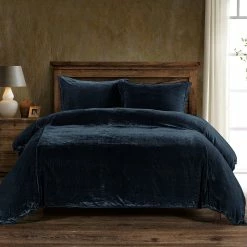 Promo 🧨 HiEnd Accents Stella Faux Silk Velvet Duvet Cover Set, 3PC Stone ✨ 18 Promo 🧨 HiEnd Accents Stella Faux Silk Velvet Duvet Cover Set, 3PC Stone ✨ -HiEnd Accents shop HiEnd Accents Stella Faux Silk Velvet Duvet Cover Set2C 3PC 2