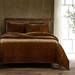 Promo ๐งจ HiEnd Accents Stella Faux Silk Velvet Quilt, 1PC Green Ochre ๐ 21 Promo ๐งจ HiEnd Accents Stella Faux Silk Velvet Quilt, 1PC Green Ochre ๐ -HiEnd Accents shop HiEnd Accents Stella Faux Silk Velvet Quilt2C 1PC 4