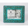 Hot Sale 😉 HiEnd Accents Turquoise Leather Scrolled Picture Frame, 5x7 🌟 -HiEnd Accents shop HiEnd Accents Turquoise Leather Scrolled Picture Frame 5x7 2378a6e1 8534 4621 a96a d757ebdd3ed4