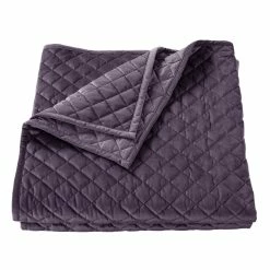 Best reviews of 😉 HiEnd Accents Velvet Diamond Quilt, 1PC Amethyst 🎉 -HiEnd Accents shop HiEnd Accents Velvet Diamond Quilt2C 1PC 8