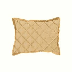 Outlet 🔔 HiEnd Accents Velvet Diamond Quilted Boudoir Pillow, 12"x16" Gold 🌟 -HiEnd Accents shop HiEnd Accents Velvet Diamond Quilted Boudoir Pillow2C 1222x1622 5