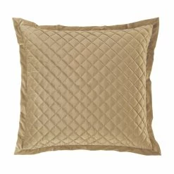 Discount 🛒 HiEnd Accents Velvet Diamond Quilted Euro Sham, 27"x27" Gold 😉 -HiEnd Accents shop HiEnd Accents Velvet Diamond Quilted Euro Sham2C 2722x2722 3