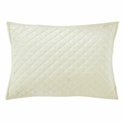 Flash Sale 🎉 HiEnd Accents Velvet Diamond Quilted Pillow Sham Set, 2PC Gold 🎁 -HiEnd Accents shop HiEnd Accents Velvet Diamond Quilted Pillow Sham Set2C 2PC 5