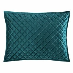 Flash Sale 🎉 HiEnd Accents Velvet Diamond Quilted Pillow Sham Set, 2PC Gold 🎁 -HiEnd Accents shop HiEnd Accents Velvet Diamond Quilted Pillow Sham Set2C 2PC 7