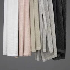 Outlet 🌟 HiEnd Accents Waffle Weave Cotton Coverlet, 1PC Blush 👏