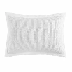 Deals 👏 HiEnd Accents Waffle Weave Pillow Sham Set, 2PC White 👍 14 Deals 👏 HiEnd Accents Waffle Weave Pillow Sham Set, 2PC White 👍 -HiEnd Accents shop HiEnd Accents Waffle Weave Pillow Sham Set2C 2PC 4