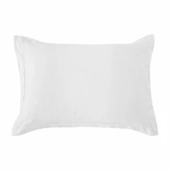Cheapest 😀 HiEnd Accents Washed Linen Tailored Pillow Sham White 🔥 -HiEnd Accents shop HiEnd Accents Washed Linen Tailored Pillow Sham 4
