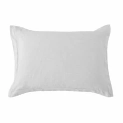 Cheapest 😀 HiEnd Accents Washed Linen Tailored Pillow Sham White 🔥 -HiEnd Accents shop HiEnd Accents Washed Linen Tailored Pillow Sham 5