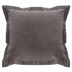 Flash Sale ⭐ HiEnd Accents Whistler Grey Velvet Throw Pillow 😀
