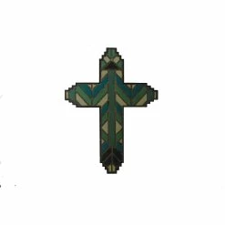 Budget 😍 HiEnd Accents Wood Plank Motif Cross , 19x14 ⭐