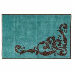 Brand new ✔️ HiEnd Accents Wyatt Rug, 24x36 Turquoise 🛒