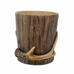 Best Pirce 🔔 Hiend Accents Antler Waste Basket 💯