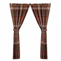 Cheapest 😍 HiEnd Accents Jackson Plaid Curtains (pair), 48x84 😍