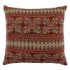 Hot Sale 🎉 HiEnd Accents Lodge Fair Isle Knit Euro, 26x26 😍