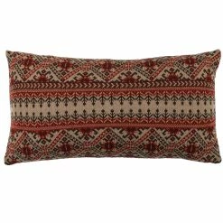 Wholesale 😀 HiEnd Accents Lodge Fair Isle Knit Body Pillow, 21x35 👏