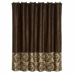 Buy 😍 HiEnd Accents Loretta Shower Curtain, 72x72 👍