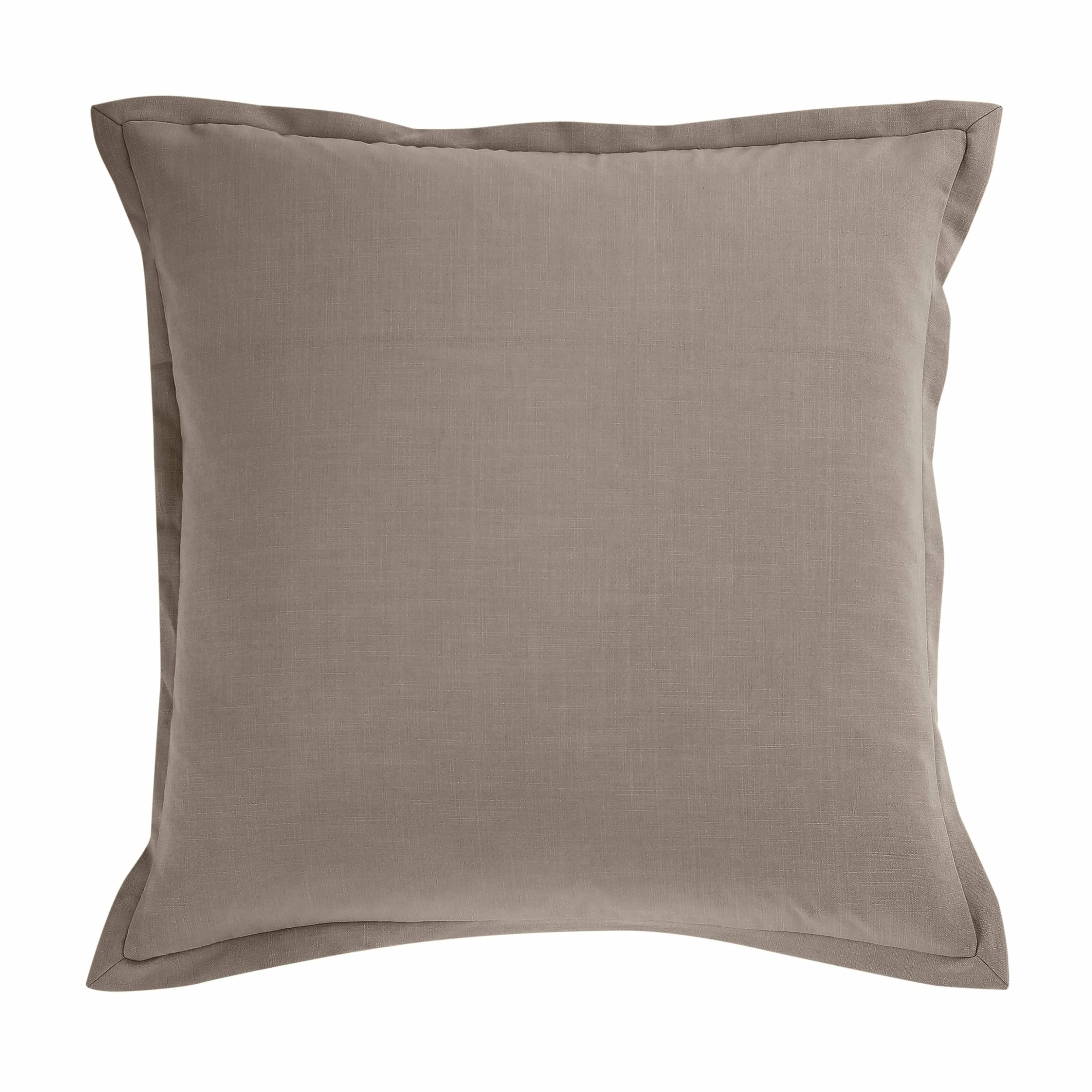 Budget π HiEnd Accents Solid Taupe Linen Euro Sham , 27x27 π 3 Budget π HiEnd Accents Solid Taupe Linen Euro Sham , 27x27 π