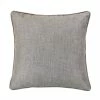 Promo ⌛ HiEnd Accents Carmen Solid Taupe Faux Linen Euro Sham, 27" X 27" 🔔 -HiEnd Accents shop Solid Taupe Linen Euro Sham2C 27x27 1