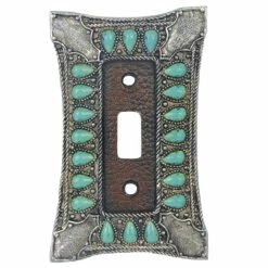 Deals 😉 HiEnd Accents Turquoise Switchplate, Double Rocker 😉 -HiEnd Accents shop Turquoise Switchplate2C Double Rocker 4
