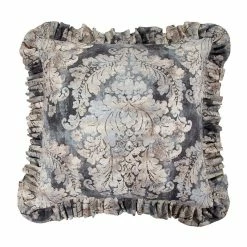Cheapest 🎁 HiEnd Accents Victoria Ruffled Euro Sham, 27"x27" 🔔