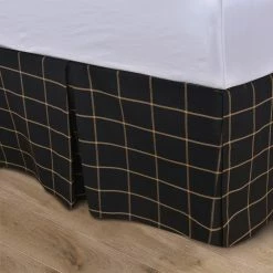 Best reviews of ✨ HiEnd Accents Windowpane Tailored Bedskirt, King 🛒